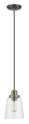 Fallon 1 Light Industrial Mini Pendant by Capital - 3718GA-135
