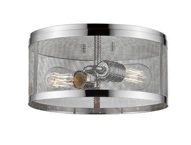Meshsmith 2 Light 12.13 Inch Wide Flush Mount by Z-Lite - 331F12