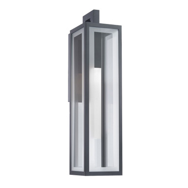 Cambridge 17W 1 LED Light Outdoor Wall Lantern by Modern Forms - WS-W24225-BK