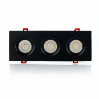 Midway 36W 1 LED 3.5 Inch Rectangular Triple Gimbal (Set of 2) by Eurofase  - 45382-2