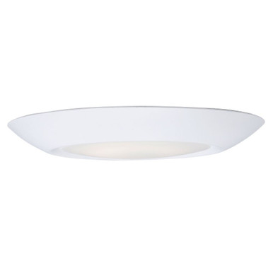 Diverse 13.5W 4000K 1 LED 7.5 Inch Wide Flush Mount by Maxim - 57614WTWT