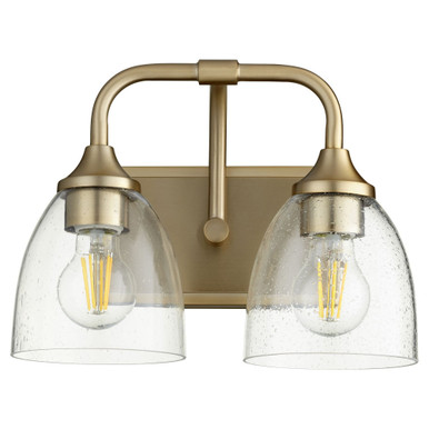 Enclave 2 Light Vanity Light by Quorum - 5059-2