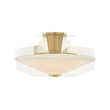 Cologne 60W 1 LED Flush Mount 10.25 Inch Tall X 19.25 Inch Wide by Corbett - 521-19-VB