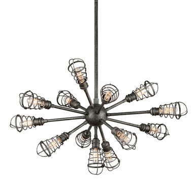 Conduit 13 Light Large Chandelier by Troy - F3815