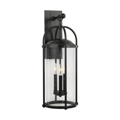 Dakota 3 Light Outdoor Candle Style Wall Lantern by Generation - OL7623ES
