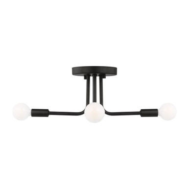 Van 4 Light 17.75 Inch Wide Semi Flush Mount by Generation - 7000204-61775