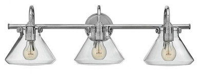 Congress 3 Light Small Traditional Vanity Light by Hinkley - 50036