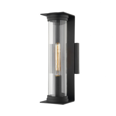 Presley 1 Light Outdoor Wall Mount 18 Inch Tall by Troy - B1322-TBK
