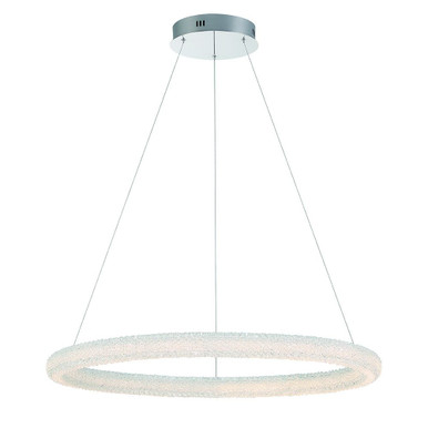 Sassi 1 Light Oversized Round Chandelier by Eurofase - 43924-011