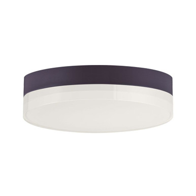 Illuminaire II 15W 1 LED 7 Inch Wide Round Flush Mount by Maxim - 57682CLFT