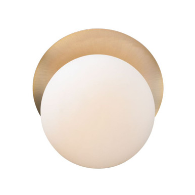 Vesper 1 Light Wall Sconce 7 Inch Tall by Maxim - 26033SWSBRBK