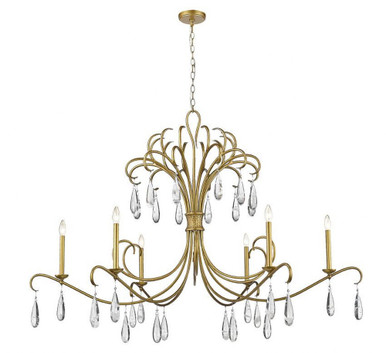 Amara 6 Light Chandelier 34 x 58.75 Inches Wide by Z-Lite - 3039-59