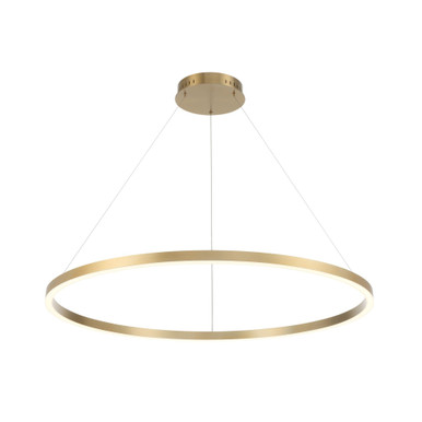Spunto 58W 1 LED Chandelier 1.5 Inch Tall and 47.25 Inch Wide by Eurofase - 31472-031