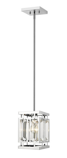 Mersesse 1 Light Small Pendant by Z-Lite - 6006MP-CH