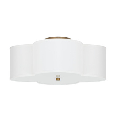 Quinn 4 Light 18 Inch Wide Flush Mount by Capital - 4453BG-561