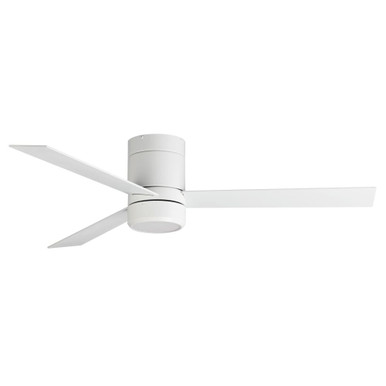 Tanker 3 Blade Hugger Ceiling Fan with Light Kit 52 Inch Wide by Maxim  - 88803