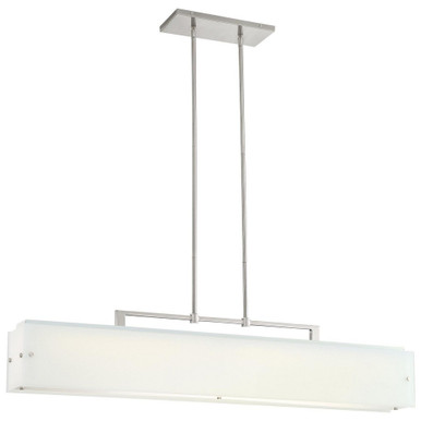 Button 1 LED Light Mini Island Chandelier by George Kovacs - P1326-084-L