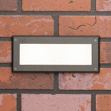 Landscape 1.72W Led 2 Light Brick Light 9.5 Inch Wide by Kichler - 15774azt30r