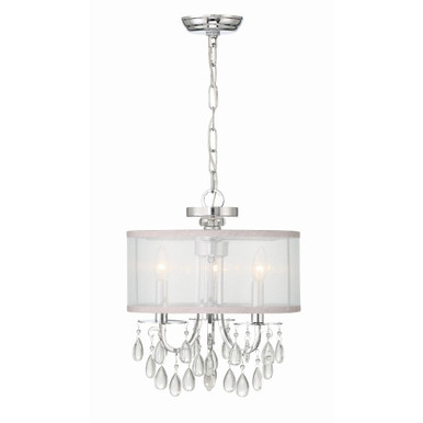 Hampton 3 Light Small Chandelier by Crystorama - 5623
