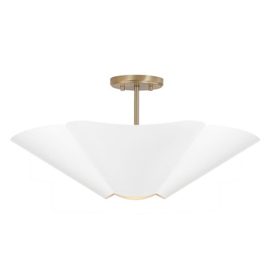 Maeve 4 Light Pendant 12.75 Inch Tall and 23.25 Inch Wide by Capital - 355443RE