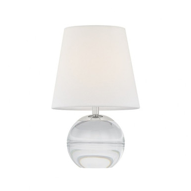 Nicole 4W 1 LED Rechargeable Table Lamp 12.75 Inch Tall by Mitzi - HL1046201-PN