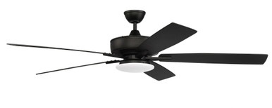 Super Pro 112 Series 60 Inches 5 Blade Ceiling Fan by Craftmade - S112FB5-60FBGW