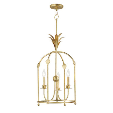 Paloma 3 Light Small Foyer Chandelier by Maxim - 2884