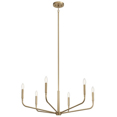 Madden 6 Light Large Round Chandelier by Kichler - 52718