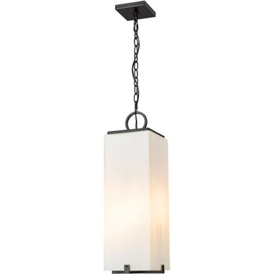 Sana 3 Light Outdoor Chain Mount Pendant 24.25 x 8 Inches Wide by Z-Lite - 592CHB