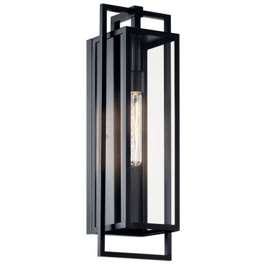 Goson 1 Light Outdoor Wall Lantern 24 Inch Tall by Kichler - 59089BK