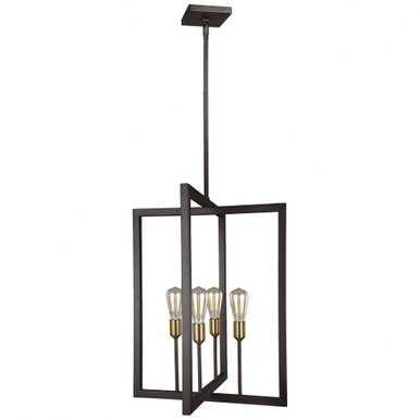 Finnegan 4 Light Medium Chandelier by Visual Comfort Studio - F3146/4NWB