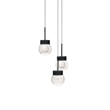 Double Bubble 16W 3 LED Light Medium Pendant by Modern Forms - PD-82003R