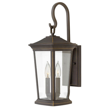 Bromleys 2 Light Outdoor Candle Style Wall Lantern by Hinkley - 2364