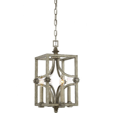 Structure 4 Light Small Foyer Pendant by Savoy House - 3-4302-4-242