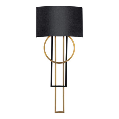 Sartre 2 Light LED Wall Sconce by Modern Forms - WS-80332-BK/AB