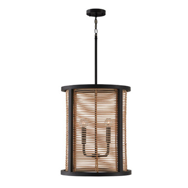 Rico 4 Light Small Foyer Chandelier by Capital - 544041FK