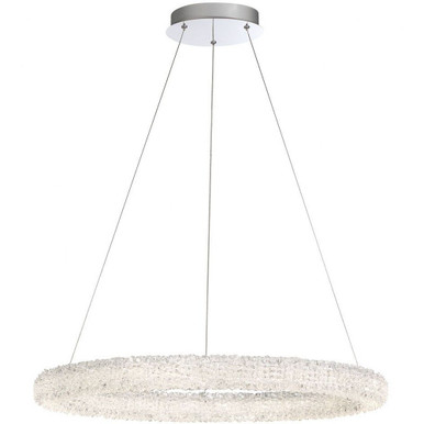 Sassi 1 Light Large Round Chandelier by Eurofase - 34153-017