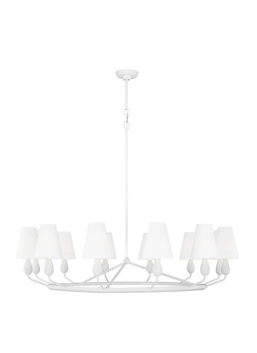 Ziba 12 Light Extra Large Chandelier 34.75 x 48 Inches Wide by VC Studio - TC11712