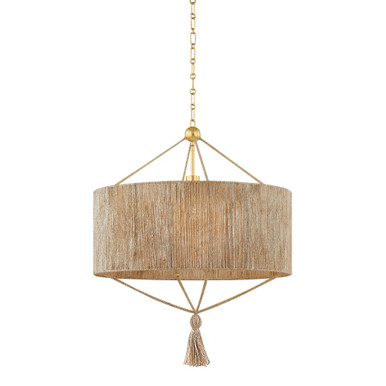 Reyn 1 Light Large Pendant 28.75 Inch Tall and 24 Inch Wide by Mitzi - H1036701L-AGB