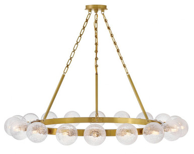 Coco 18 Light Oversized Chandelier by Fredrick Ramond - FR30525LCB