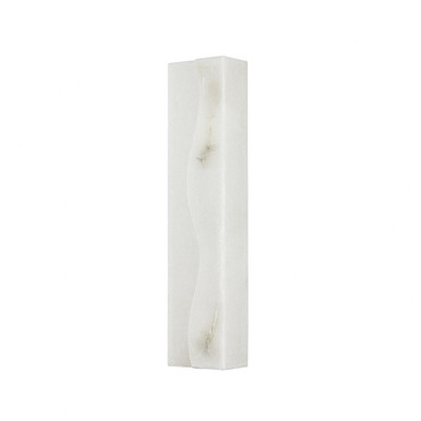 Sanger 15W 1 LED Light Wall Sconce 21 Inch Tall by Hudson Valley - 7921-SWH/PN