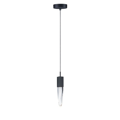Quartz 6W 1 LED Light Mini Pendant 17.25 Inch Tall by ET2 - E31242-20