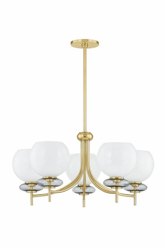 Alexia 5 Light Large Chandelier by Mitzi - H909805-AGB