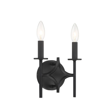 Muncie 2 Light Candle Style Wall Sconce by Minka Lavery - 5032-66A