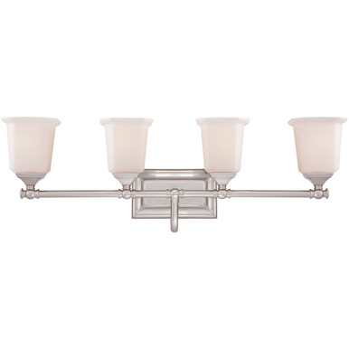 Nicholas 4 Light Vanity Light by Quoizel - NL8604