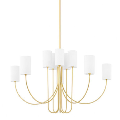Harlem 10 Light Oversized Chandelier by Hudson Valley - 6848