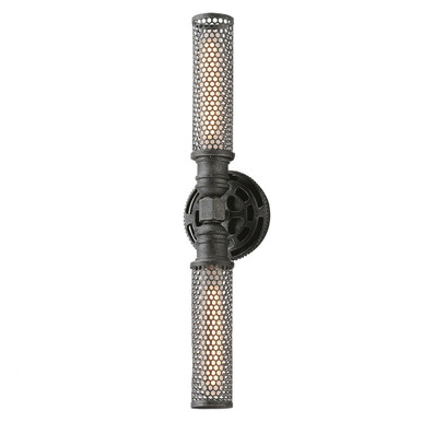 2 Light Wall Sconce 21.75 Inch Tall by Troy - B3832-APW