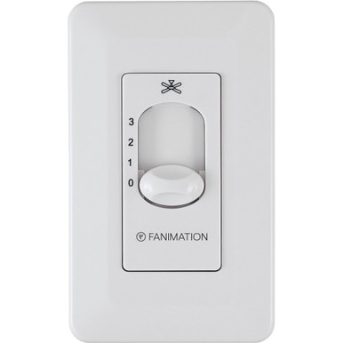 Accessory 3 Speed Fan Wall Control For Up To 5 Fans by Fanimation - CW7WH