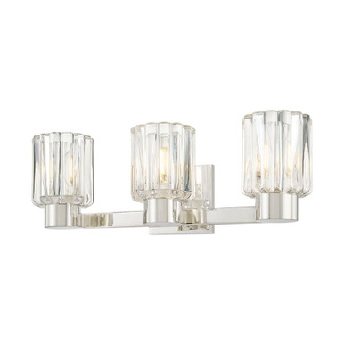Danae 3 Light Bath Vanity 6.25 Inch Tall and 18 Inch Wide by Mitzi - H1107303