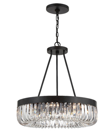 Alister 8 Light Medium Chandelier by Crystorama - ali-b2008-cz